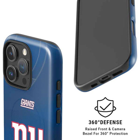 NFL New York Giants Team Jersey iPhone 16 Pro Magsafe Impact Case